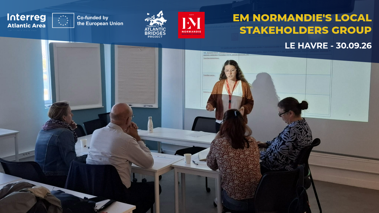 First Atlantic Bridges Workshop in Le Havre: Exploring Blue Economy Transitions